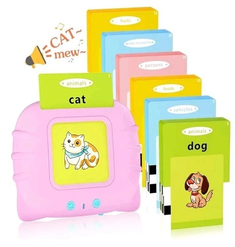 Talking flash cards with - talking,